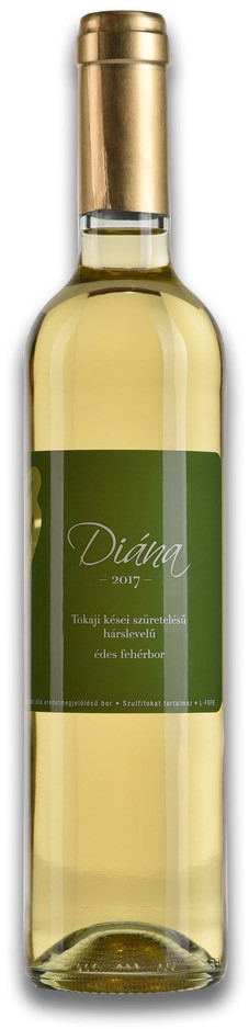 Diána - 2017 - Tokaji kései szüretelésű hárslevelű, édes fehérbor - GAPA ZRT.